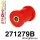 271279B: Front wishbone front bush 61mm Black