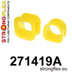271419A: Steering rack mount bush kit SPORT Yellow