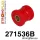 271536B: Rear lower inner arm bush Red