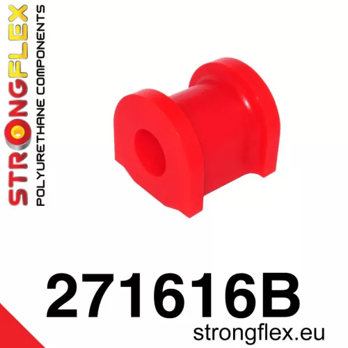 271616B: Rear anti roll bar bush 14mm Red
