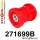 271699B: Rear beam mount bush Red