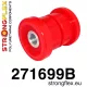 271699B: Rear beam mount bush Red