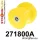 271800A: Rear crossmember bush SPORT Yellow