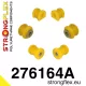 276164A: Front suspension polyurethane bush kit SPORT 22mm Yellow