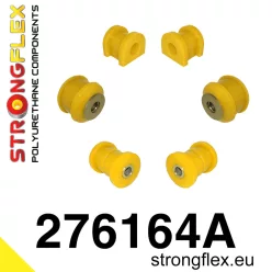   276164A: Front suspension polyurethane bush kit SPORT 13mm Black