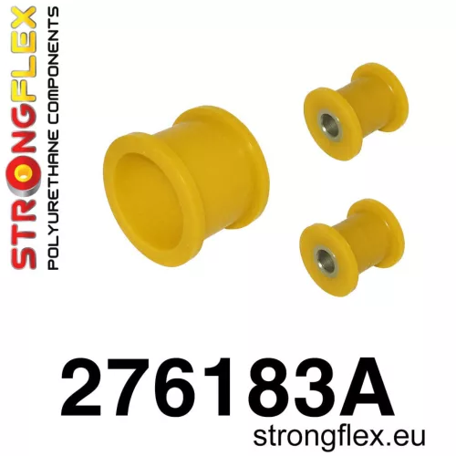 276183A: Steering rack mount bush kit SPORT Black