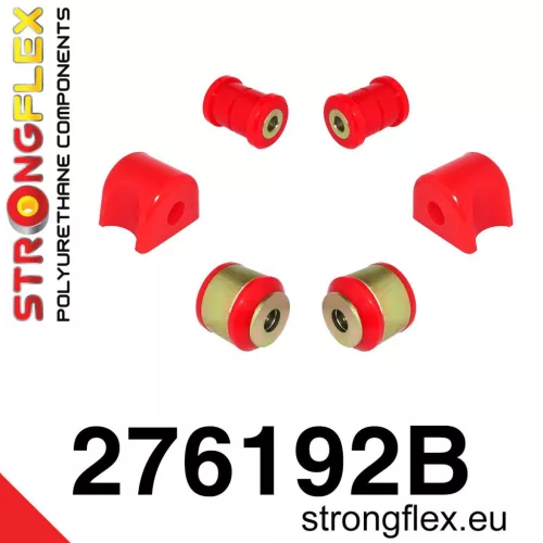 276192B: Front suspension bush kit Custom Red