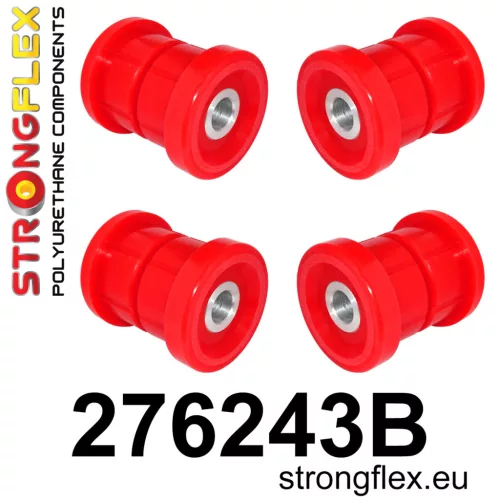 276243B: Rear subframe bush kit Red