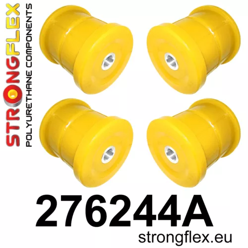 276244A: Rear subframe bush kit SPORT 4x271619 Yellow