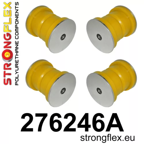 276246A: Rear subframe bush kit SPORT Yellow