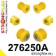276250A: Front suspension bush kit SPORT Custom 0x271609 Black