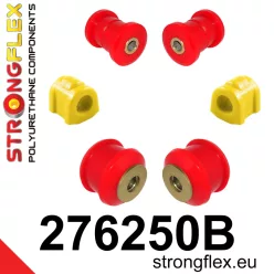276250B: Front suspension bush kit 23mm 0x271609 Black