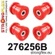276256B: Rear subframe bush kit Red
