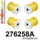276258A: Rear subframe bush kit SPORT Yellow