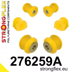 276259A: Front suspension bush kit SPORT 25mm Yellow