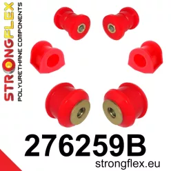 276259B: Front suspension bush kit 25mm Black