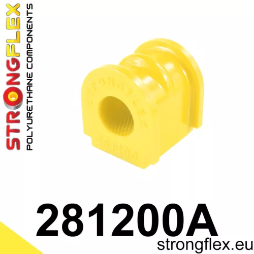 281200A: Front anti roll bar bush SPORT 18mm Yellow