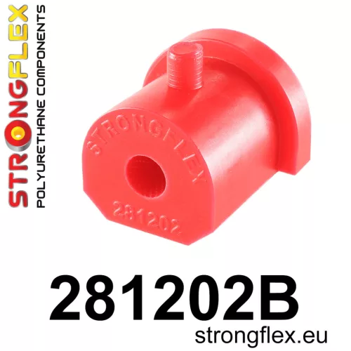 281202B: Front wishbone rear bush Red