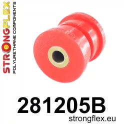 281205B: Rear lower arm - rear bush Red