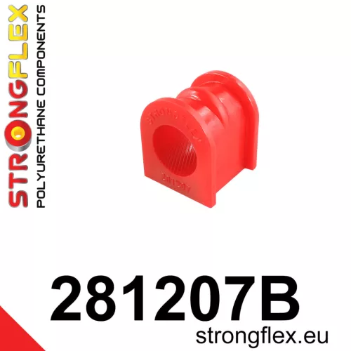 281207B: Front anti roll bar bush 21mm Red