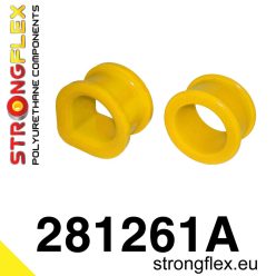 281261A: Steering rack mount bush SPORT 45mm Yellow