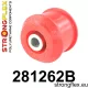 281262B: Front lower radius arm to chassis bush Red