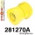 281270A: Rear beam mounting bush RWD SPORT - Black
