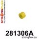 281306A: Anti roll bar link bush SPORT Black