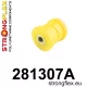 281307A: Rear track arm front bush SPORT Black