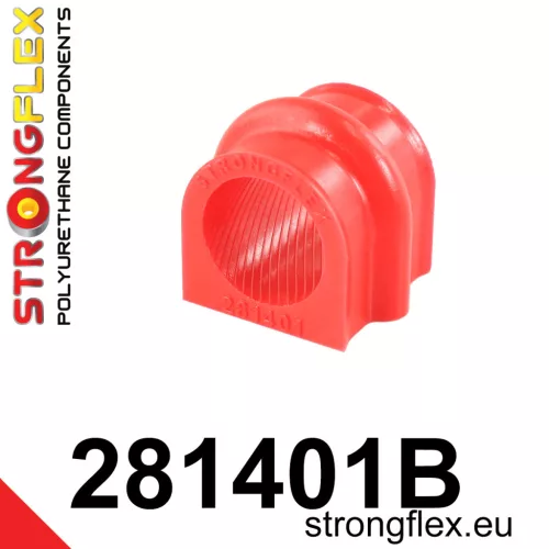 281401B: Front anti roll bar mount GT-R 24mm Red