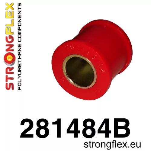 281484B: Panhard rod bushing diff mount 26mm Red