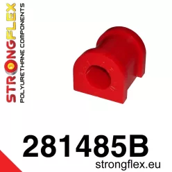 281485B: Rear anti roll bar bush 15mm Red