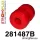 281487B: Radius arm to chassis bush Red