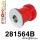 281564B: Front lower arm front bush Red