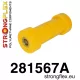 281567A: Front upper arm bush SPORT Black