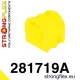 281719A: Front anti roll bar bush SPORT Custom Yellow