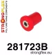 281723B: Front upper arm bush Black