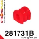 281731B: Rear anti roll bar bush 24mm Red