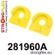 281960A: Gearbox mount inserts SPORT Yellow