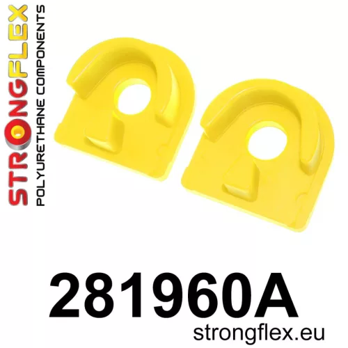 281960A: Gearbox mount inserts SPORT Black