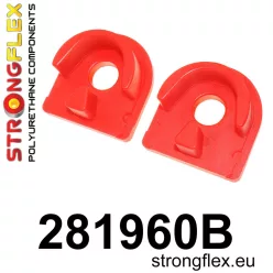 281960B: Gearbox mount inserts Black