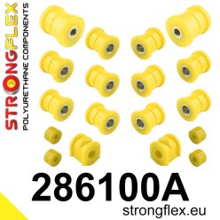   Strongflex Nissan 100NX (1990–1996) B13 Hátsó Felfüggesztés Szilent Szett SPORT – 286100A_14mm