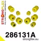 286131A: Front suspension bush kit SPORT 20mm Yellow
