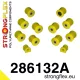 286132A: Rear suspension bush kit SPORT 17mm Yellow