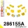 286155A: Front suspension bush kit SPORT 20mm 53mm Yellow