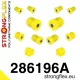 286196A: Front suspension bush kit SPORT 33mm Yellow