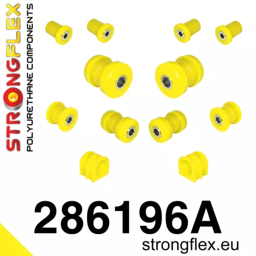 286196A: Front suspension bush kit SPORT Custom Yellow