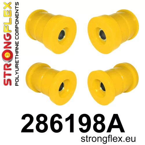 286198A: Rear beam bush kit SPORT Yellow