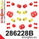 286228B: Full suspension bush kit Custom 25mm Black