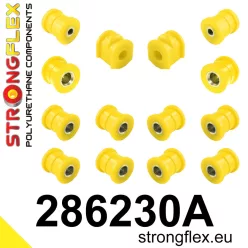 286230A: Rear suspension bush kit SPORT 14mm Yellow